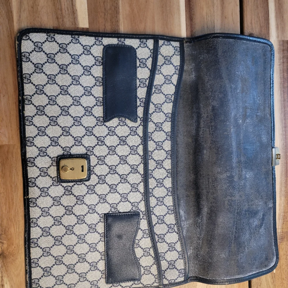 Gucci Monogram Clutch